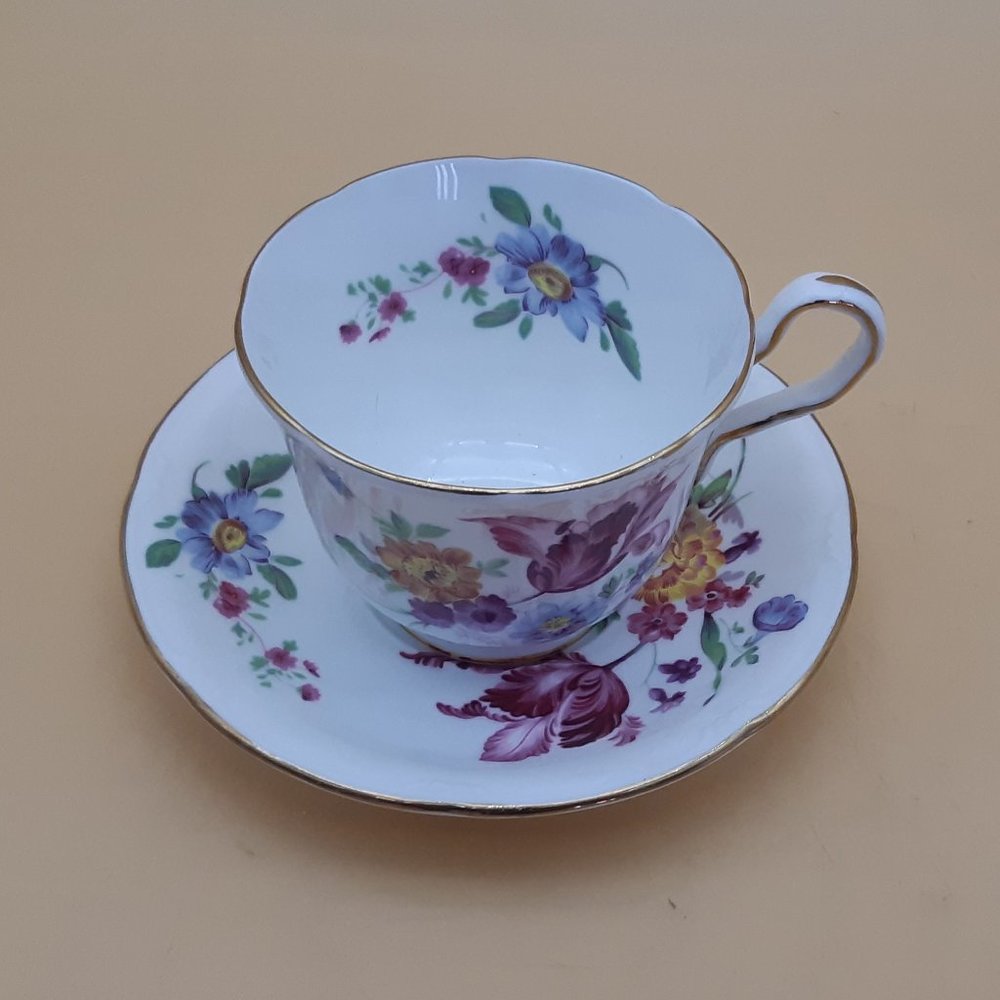 Tea Cup and Saucer by Aynsley